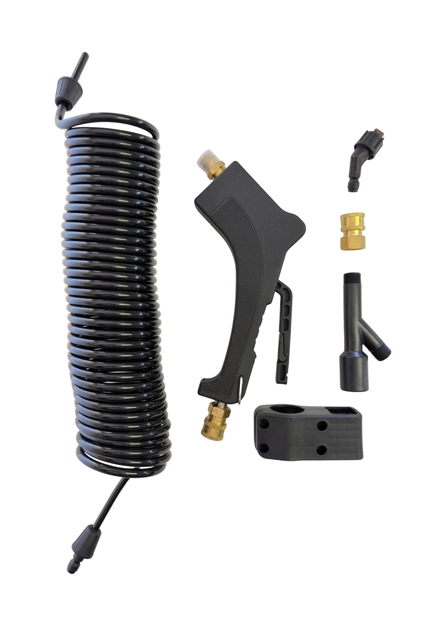 High-Reach Spray Extension Setup